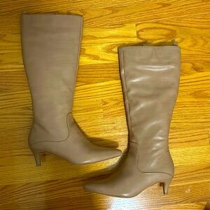 French Connection Tall tan boots